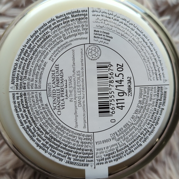 Bath & Body Works In The Stars 3 Wick Candle ✨ - Picture 3 of 3